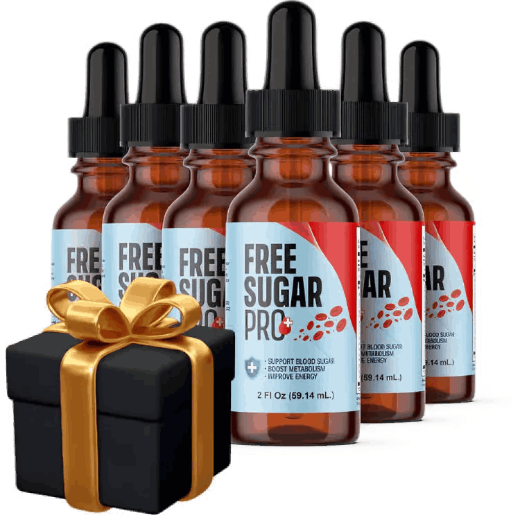 Free Sugar Pro 6 Bottles 